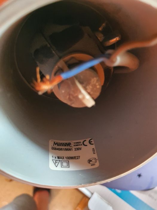 Лампа/ полилей  за детска стая с крушка Е27 / 100 вата