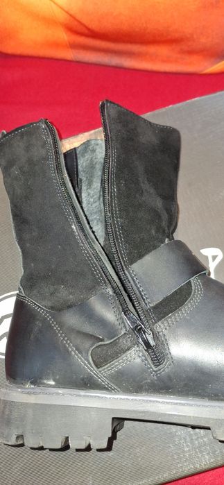 Мъжки ботуши -Mercyry P&P-естествена кожа