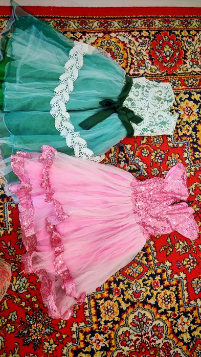 Платья нарядные бальные для 3-5 лет