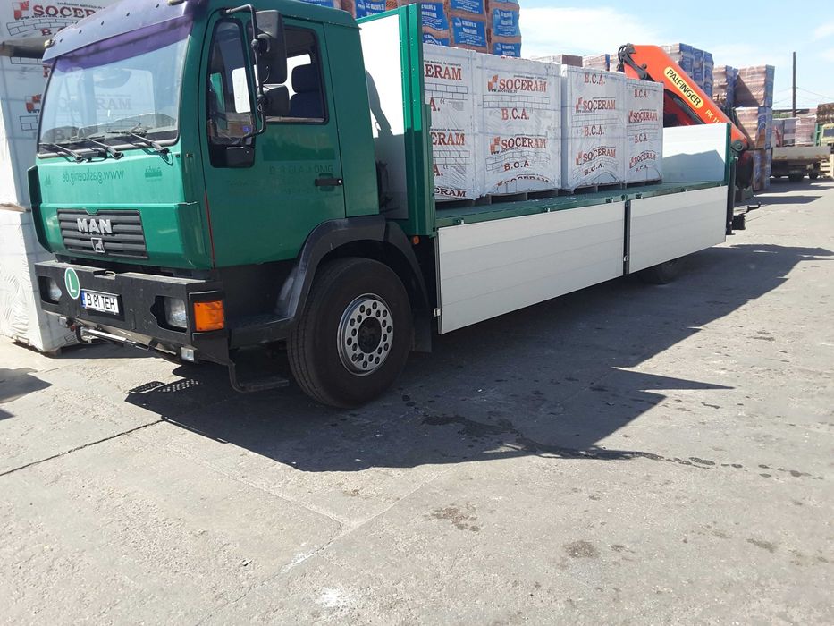 Camion cu Macara MAN 18.285 LLC - Palfinger PK11501