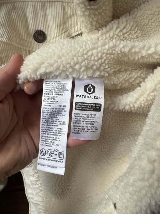 Geaca Levis îmblănita