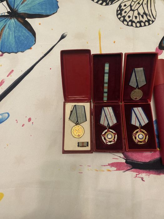 Meritul militar,clasa1,2,3 siBrevet prezidentialRSR