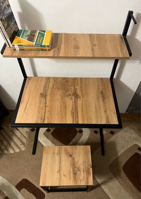 Стол и стул в стиле Лофт (как новый!)