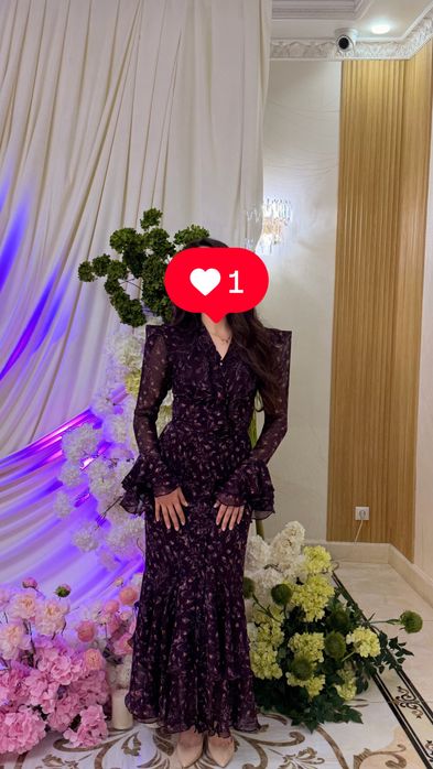 Продам шифоновое платье