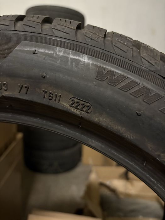 4 бр Зимни гуми 225/50/18 Pirelli Sottozero 3 runflat, 8мм на 3000км