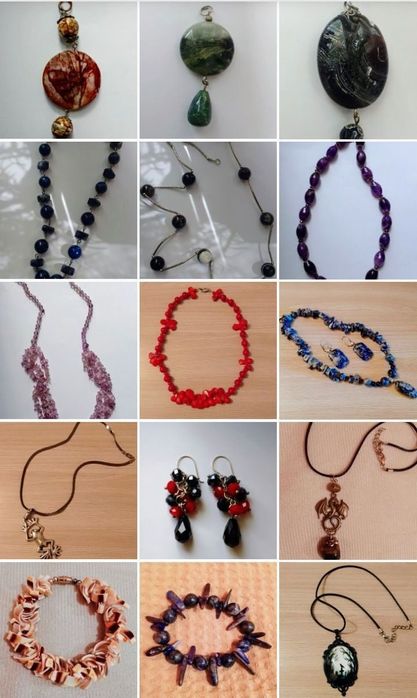 Украшения натуральные камни