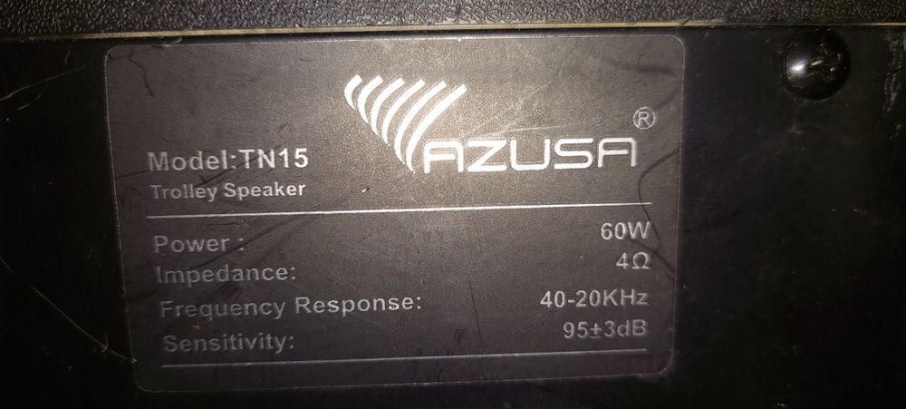 Караоке Преносима тонколона Azusa TN 15