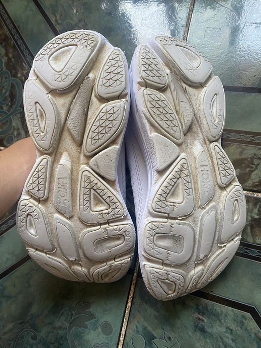 Sneakers Hoka albe