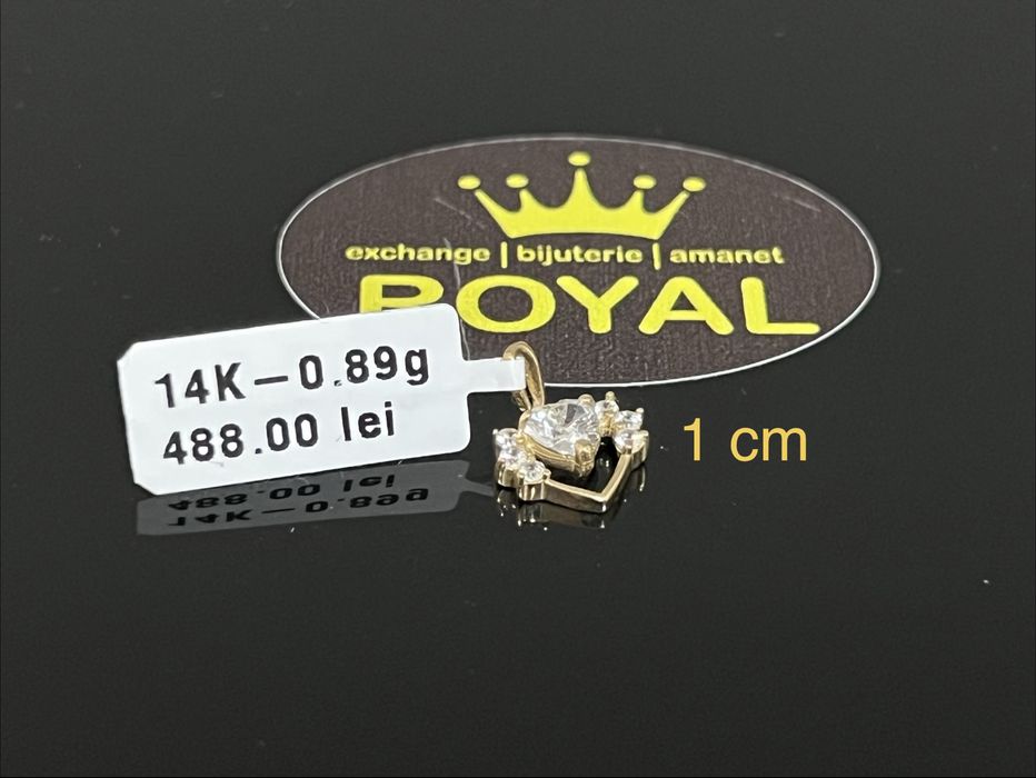 Bijuteria Royal CB : Pandant aur 14k 0,89 grame