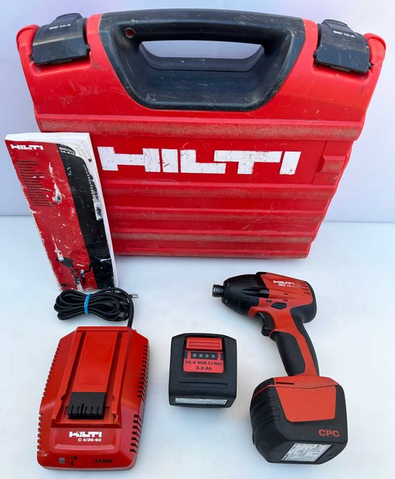 Hilti SiD 14-A - Акумулаторен импакт драйв 2x14.4V 3.3Ah перфектен!