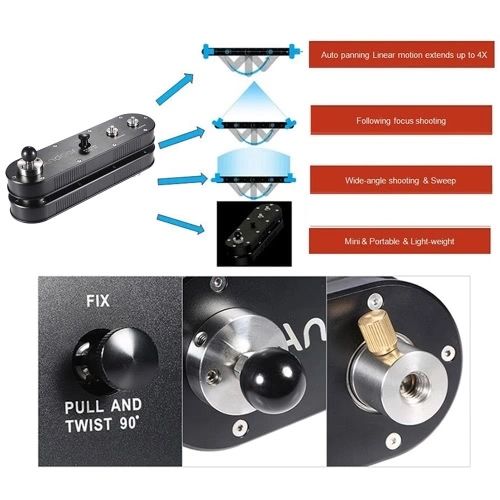 Slider video Andoer gt-v70