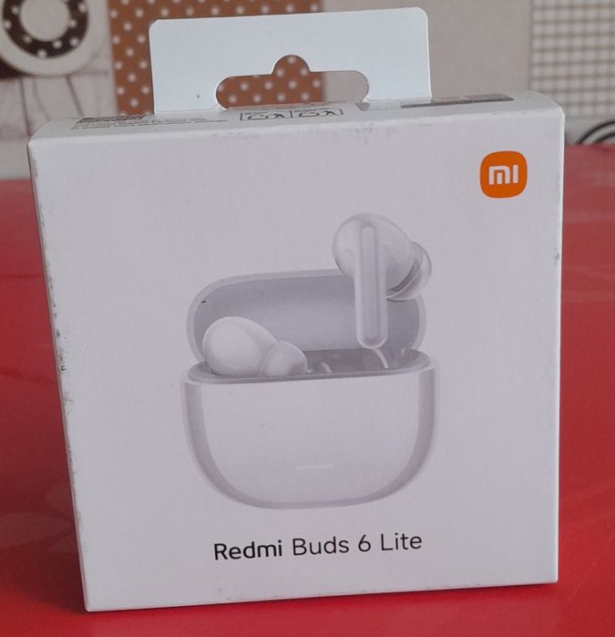Наушники Xiaomi Redmi Buds 6 Lite White