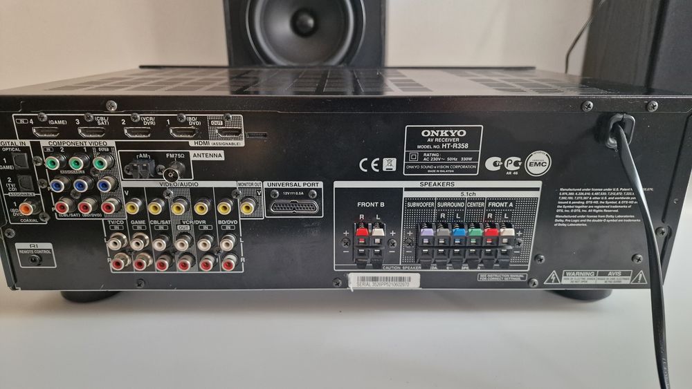 Vand amplificator Onkyo HT-R358,