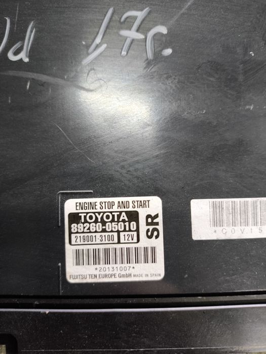 Модул за Start/Stop система за Toyota Avensis III T27, T29