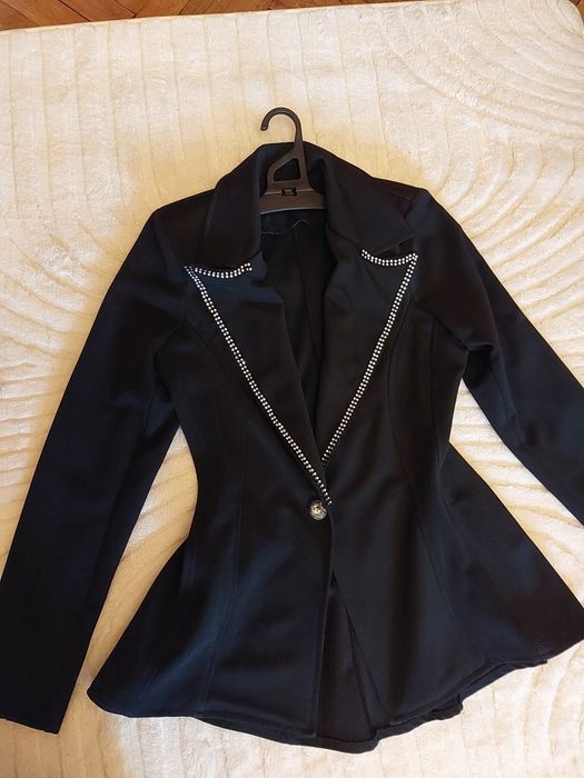 Blazer negru, marimea 34 XS