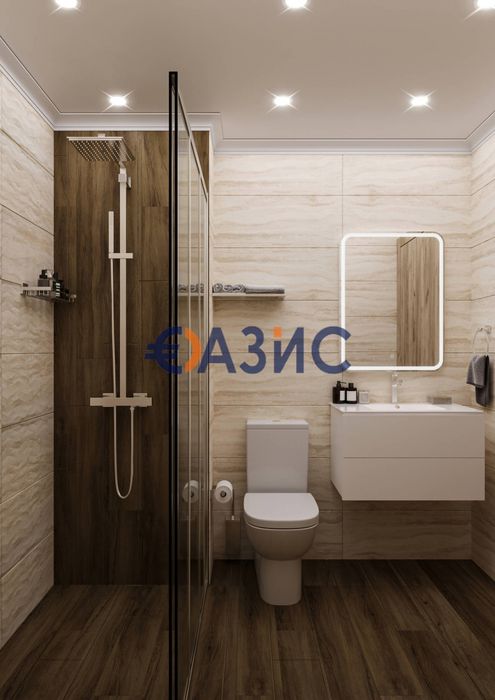 Продава се Едностаен апартамент в к.к. Слънчев бряг - 38 кв.м за 1091 €/кв.м - Снимка #4