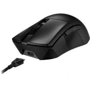 Mouse fara fir, Asus, ROG Gladius III AimPoint, 36000 dpi, Negru/Rosu la cutie impecabil