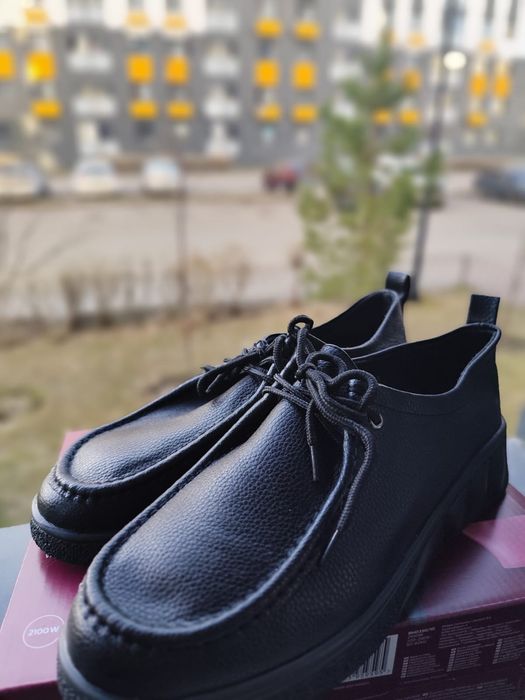 Новые Кожаные туфли 41 размер