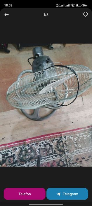 Ventilyator yaxshi xolatda