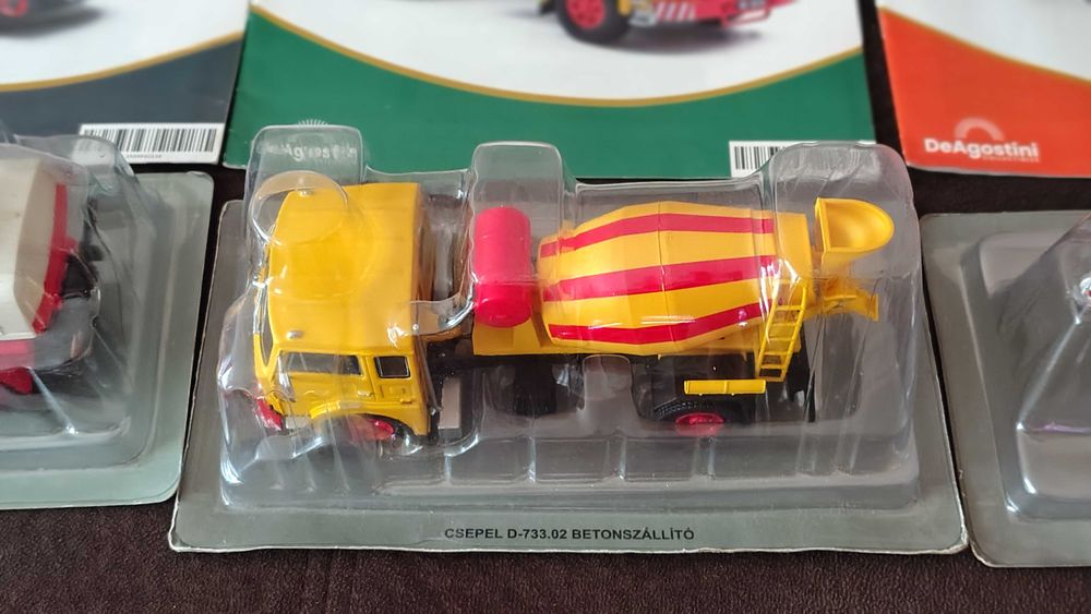 1/43 Deagostini, Atlas, Hachette метални колекционерски колички/камиони нови КАМАЗ, IFA, Berliet Чепел