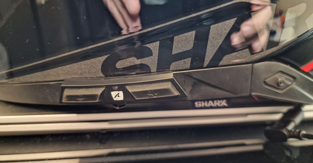 Casca Shark Skwal I3 cu lumini și intercom integrat