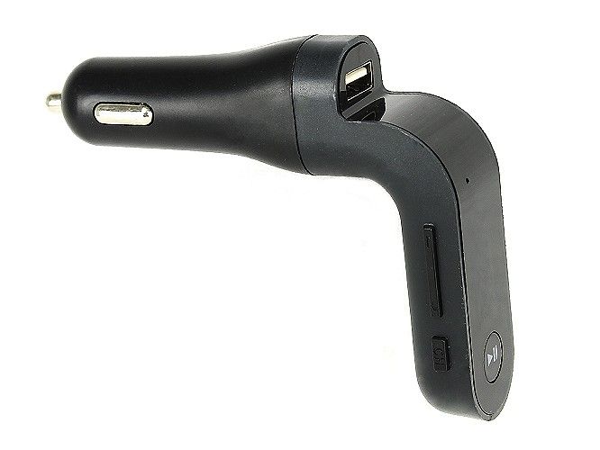 Трансмитер за кола 4в1 с Дигитален дисплей, ФМ радио, Блутут приемник