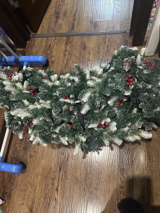 Имитация елки, красивое украшение