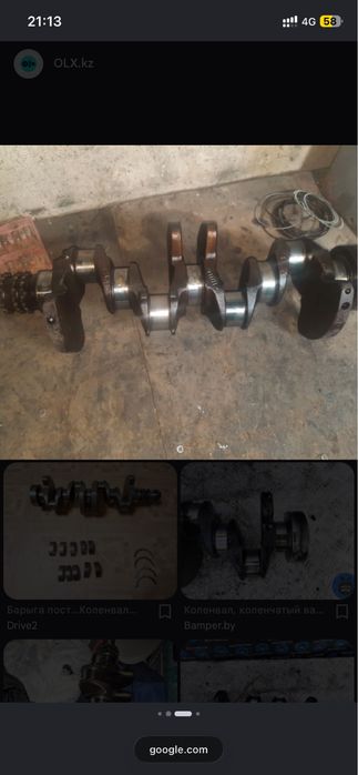 М111 2.3, гбц, коленвал