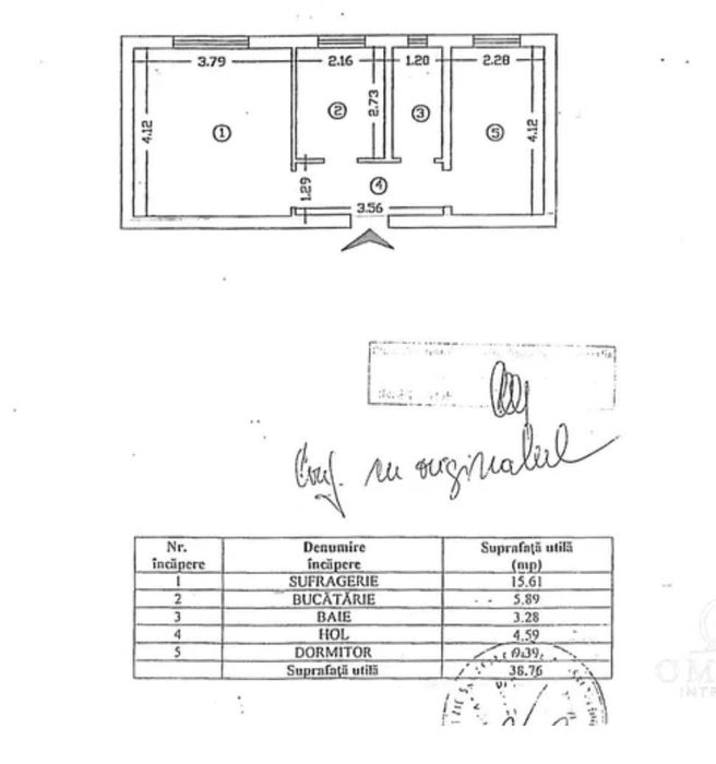 OCAZIE UNICA - Apartament 2 cam. decom. CENTRU pe str.Arcu-langa ORC
