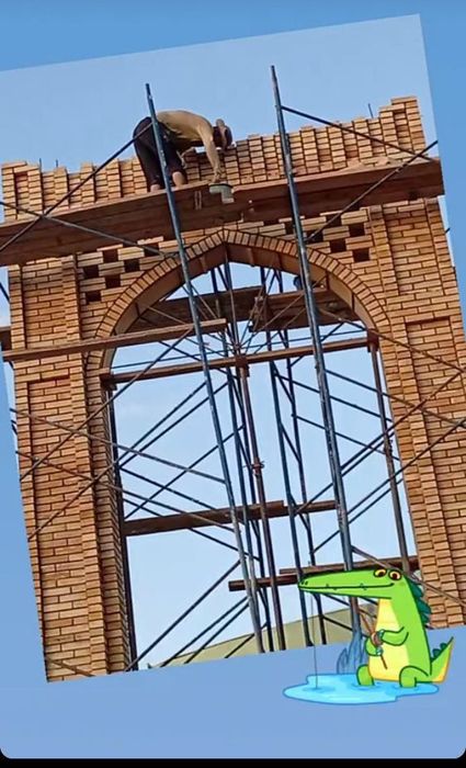 УсталарМастерФасадныеРаботыКладкаОблицовочныйКирпичомПодрашивкаРемонт