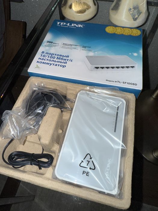 TP Link 8 портовый новый