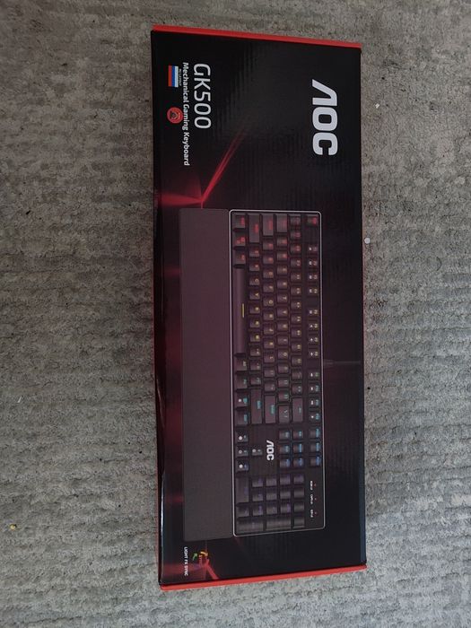 Продаю игровую клавиатуру AOC gk500