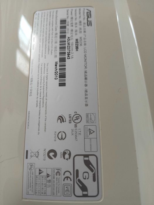 Монитор asus MS236H