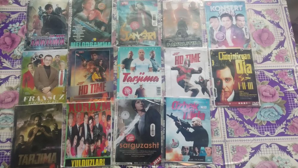 Продам диски с фильмами и музыкой в хорошем качестве