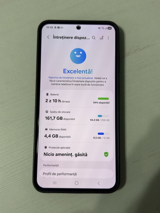 Samsung S25 Plus 256GB, Dual Sim, Navy