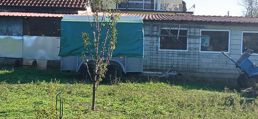 Ремарке двуосово 4 гуми