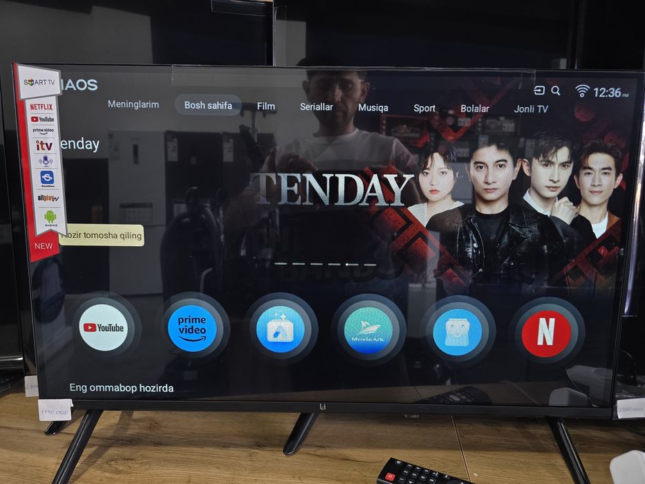 Li tv телевизиролари наличида оптом нархларда. Смарт YouTube, 32,43,55