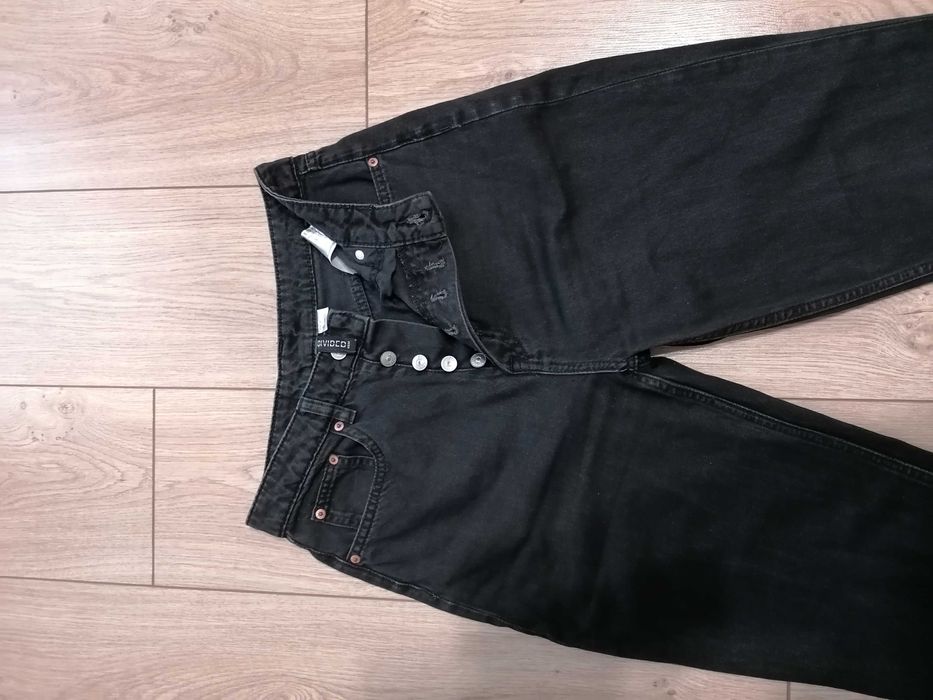 H&M тъмно сиви дамски дънки