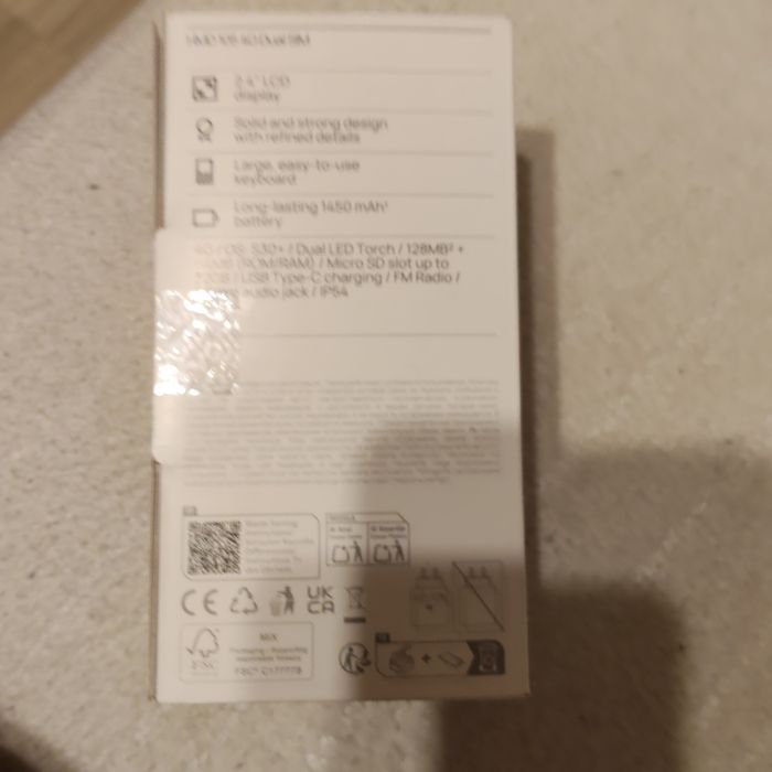 Telefon HMD105 cu taste dual SIM 4G sigilat