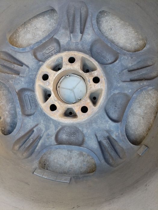 Титановые диски мерседес R18. Обмен