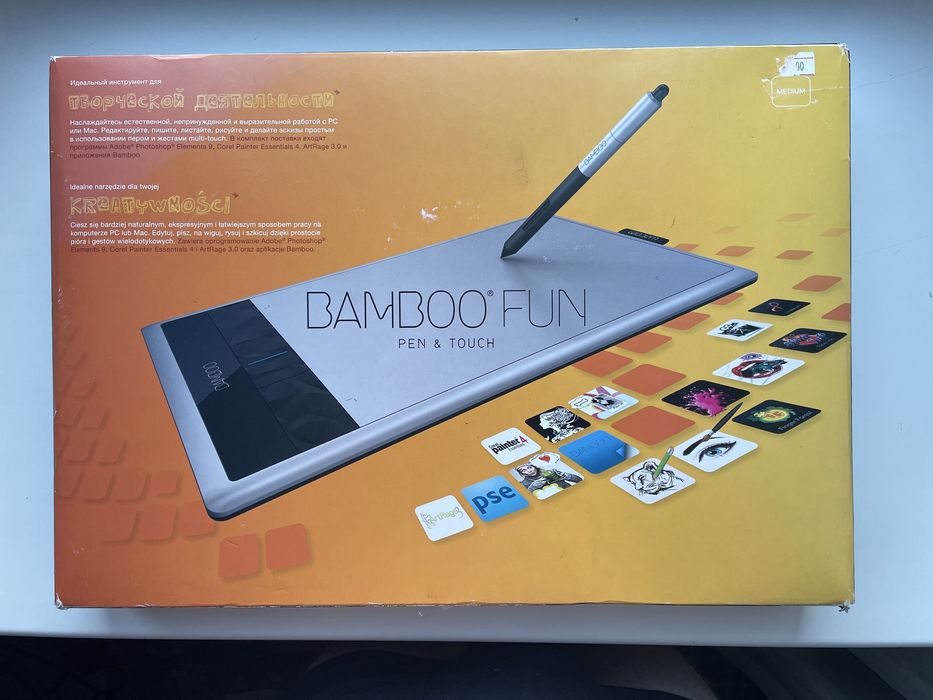 Планшет для рисования Bamboo Fun