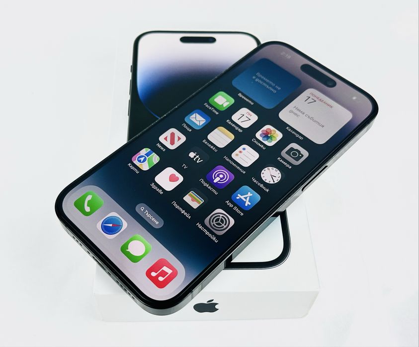 Apple iPhone 14 Pro 128GB Space Black Перфектен! Гаранция!