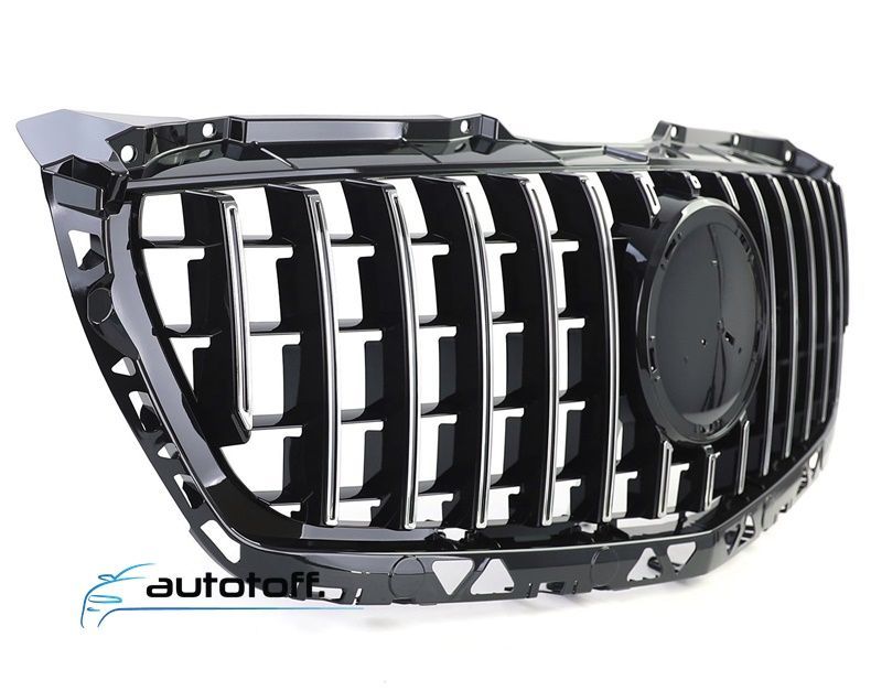 Grila compatibila cu Mercedes Sprinter W906 Facelift (14-17) Panamericana Crom Design