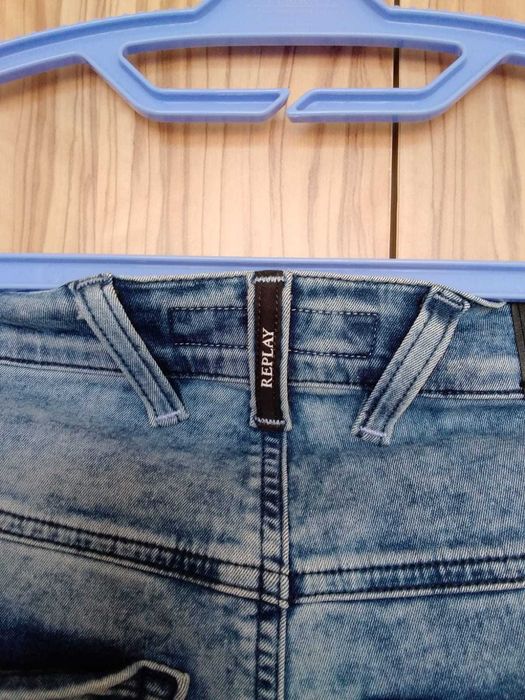 Мъжки дънки REPLAY slim fit elastan