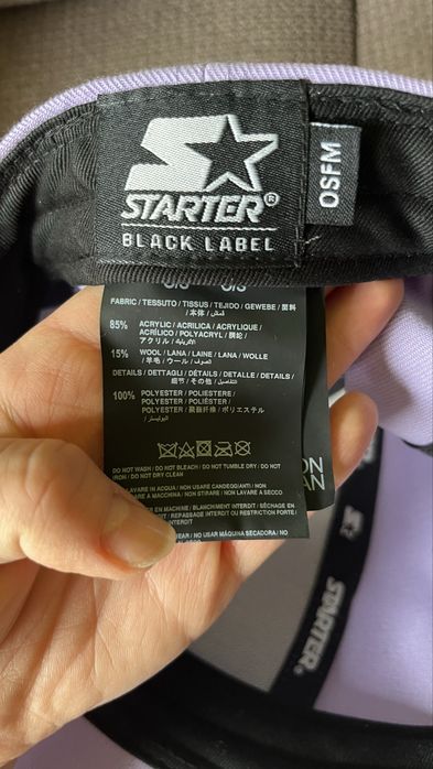Starter black label шапка, носена веднъж