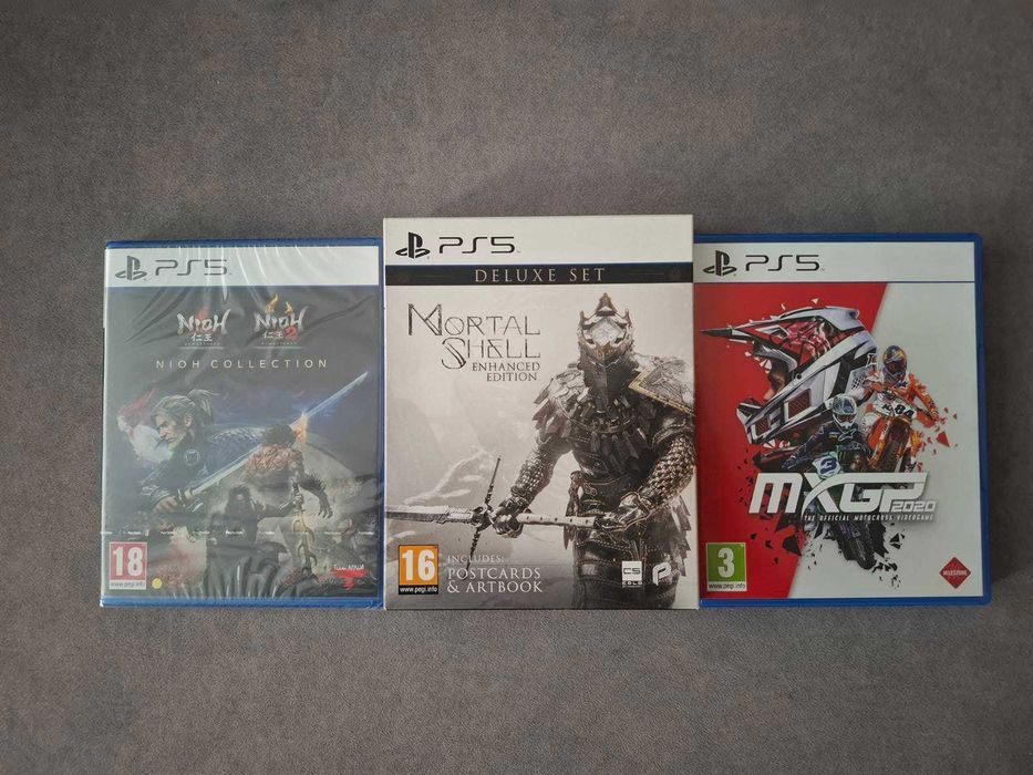 Nioh Collection, Mortal Shell Deluxe Set, MXGP 2020 за PS5
