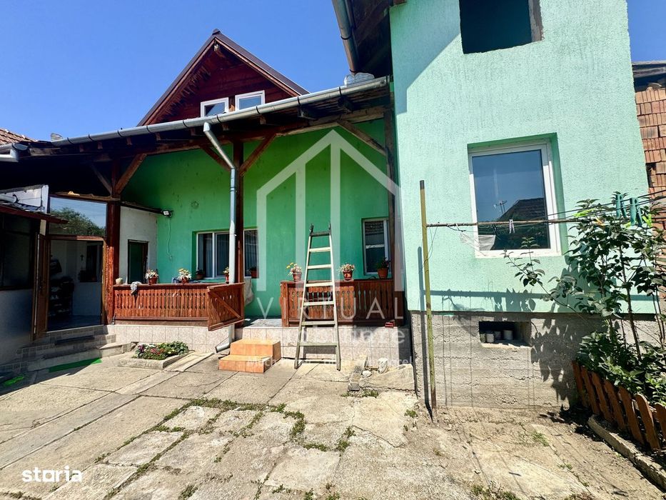 Apartament la casa, 2 camere+mansarda, 70mp utili, Terezian