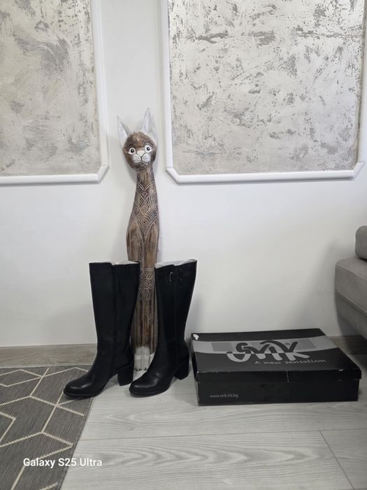 Ботуши от естестена кожа