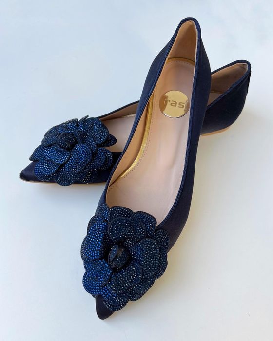 Тъмносини балеринки RAS