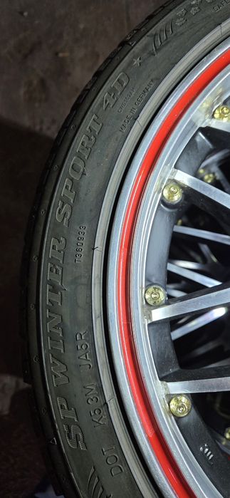 ALFA ROMEO джанти със зимни гуми 205/45/17 ET35 4×100 и 4×108 цо56,6